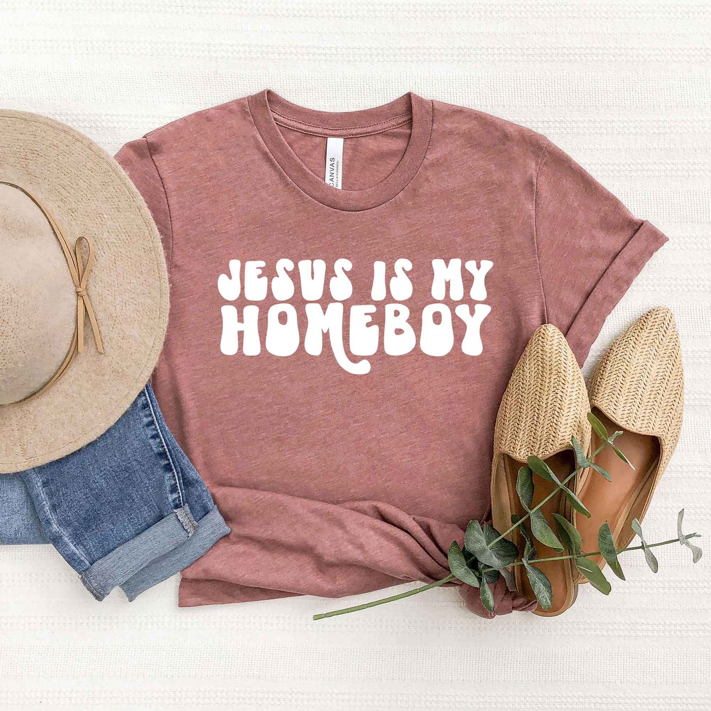 Jesus Is My Homeboy | Short Sleeve Crew Neck