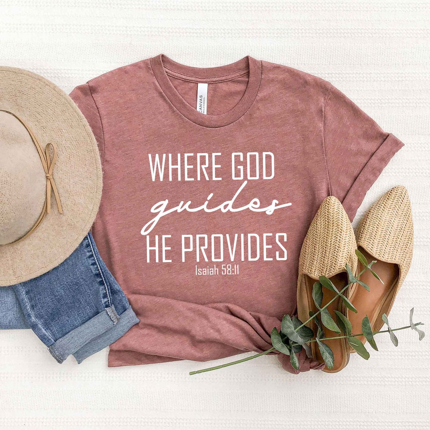 God Provides | Short Sleeve Crew Neck