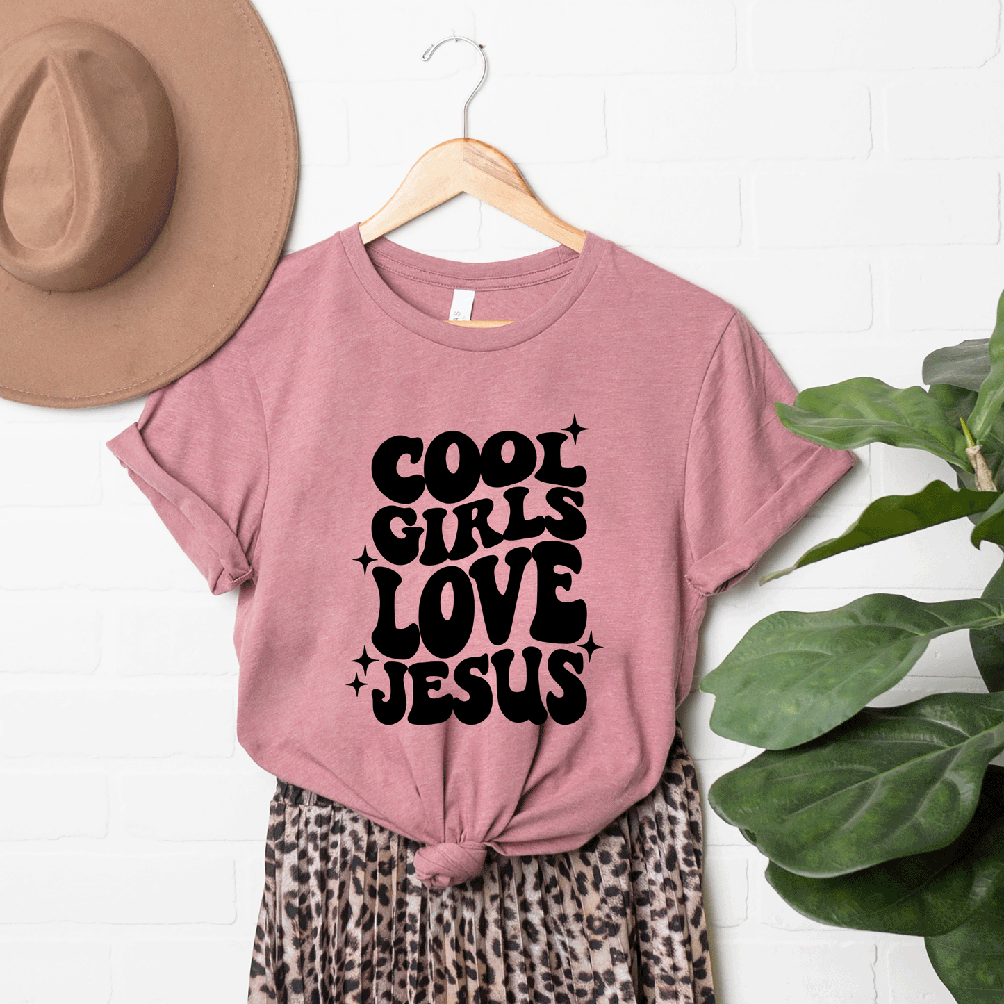 Cool Girls Love Jesus | Short Sleeve Crew Neck