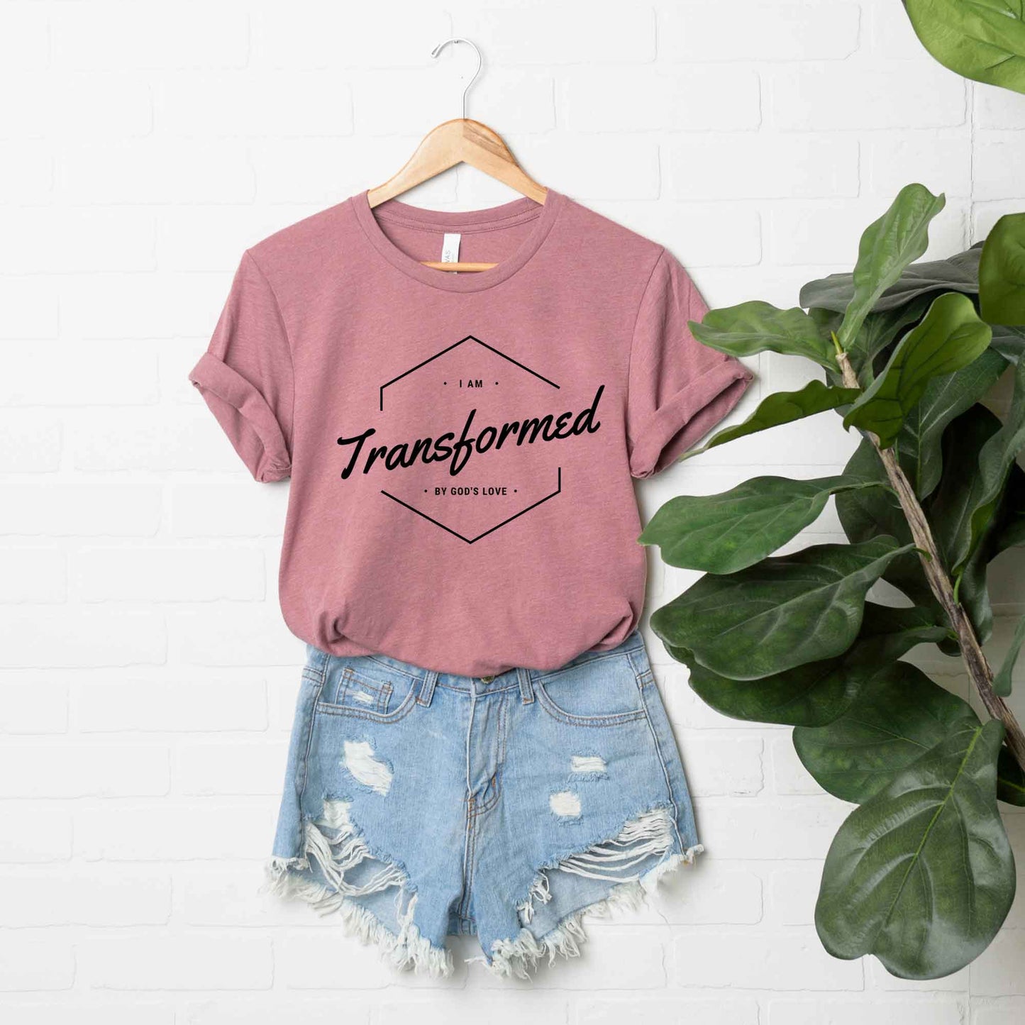 I Am Transformed By God's Love | Short Sleeve Crew Neck