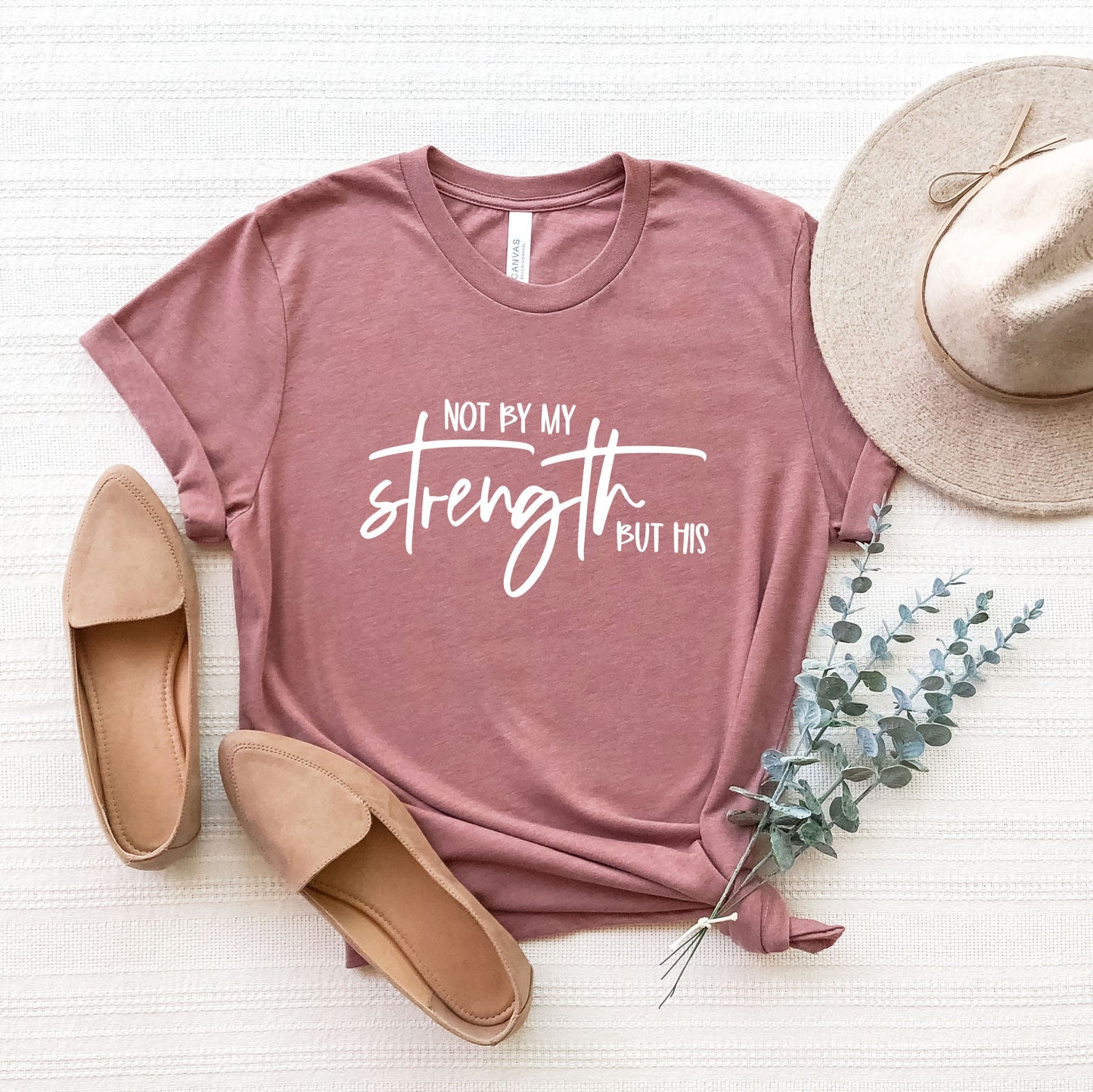 Not By My Own Strength | Short Sleeve Crew Neck