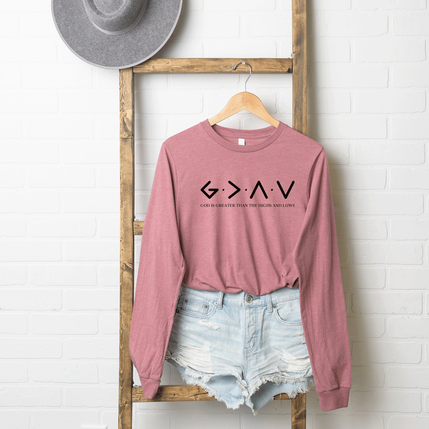 God Is Greater | Long Sleeve Crew Neck