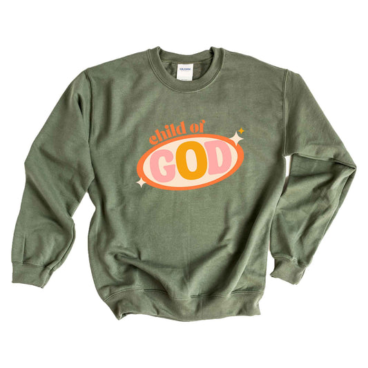 Retro Child Of God | Sweatshirt