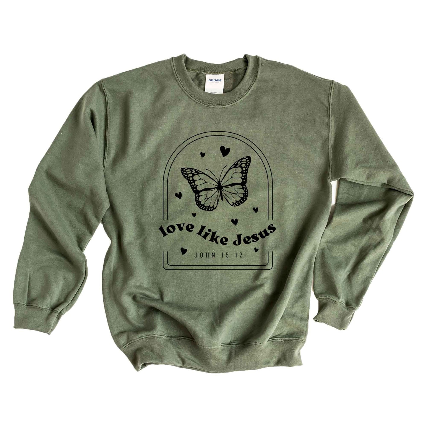 Love Like Jesus Butterfly | Sweatshirt