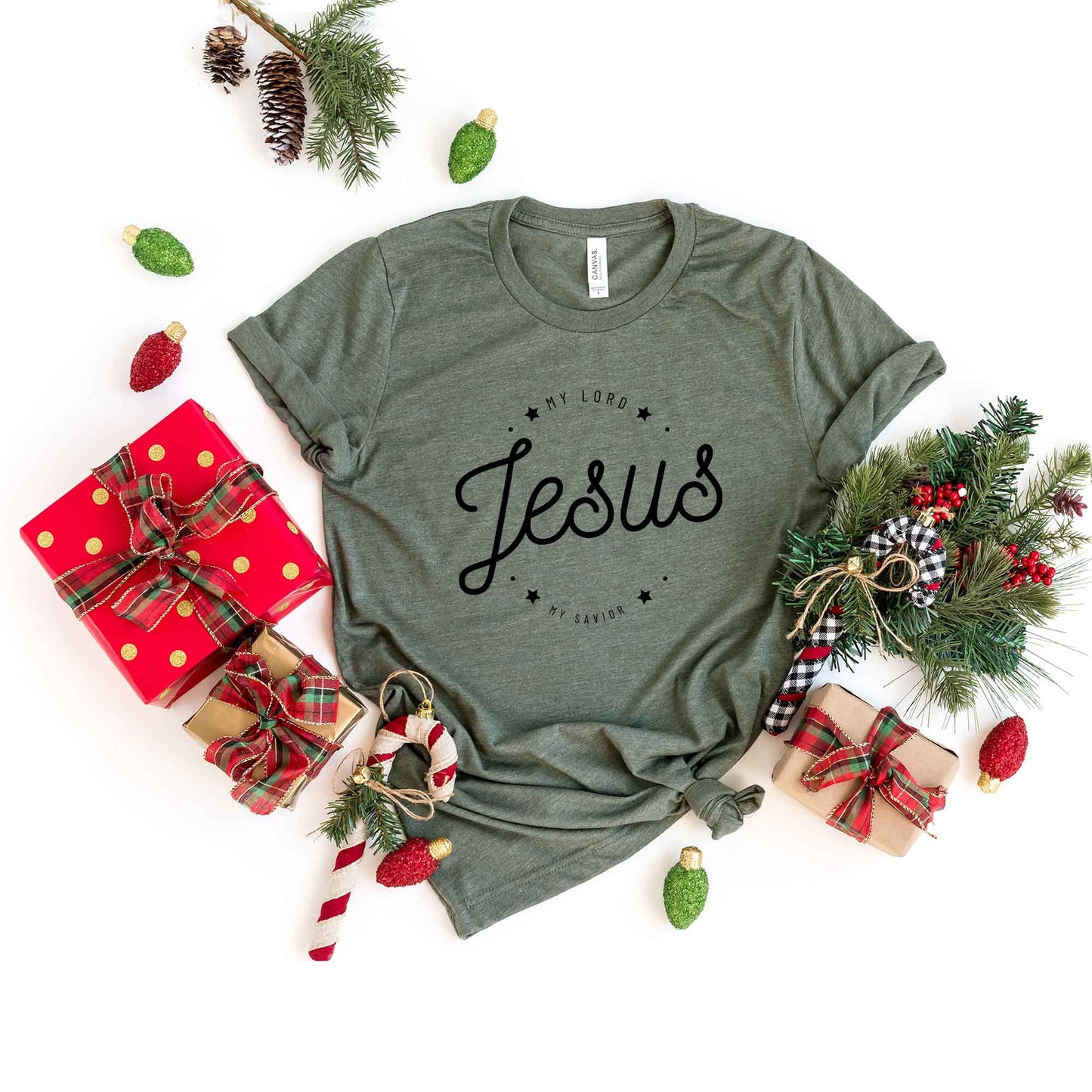 Jesus My Lord My Savior | Short Sleeve Crew Neck