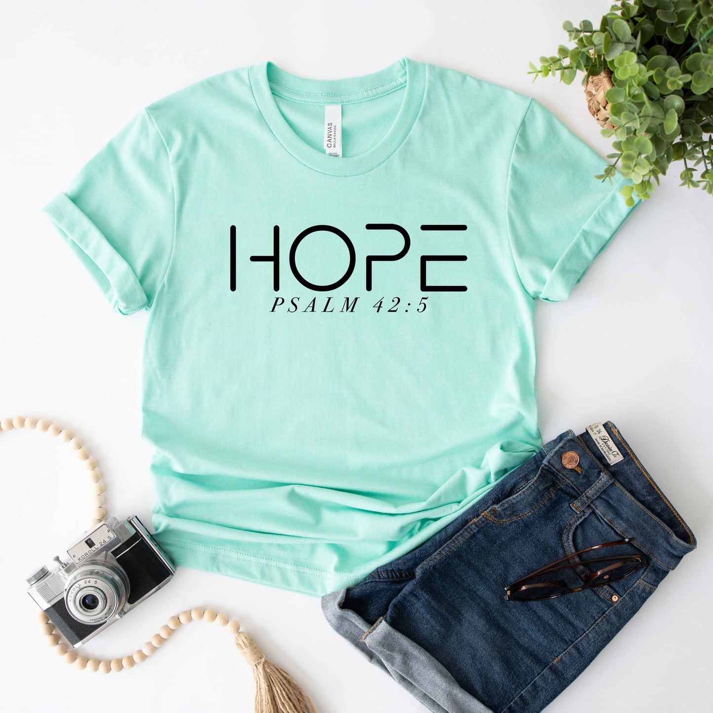 Hope Scripture | Short Sleeve Crew Neck