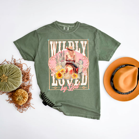 Wildly Loved By God | Garment Dyed Tee