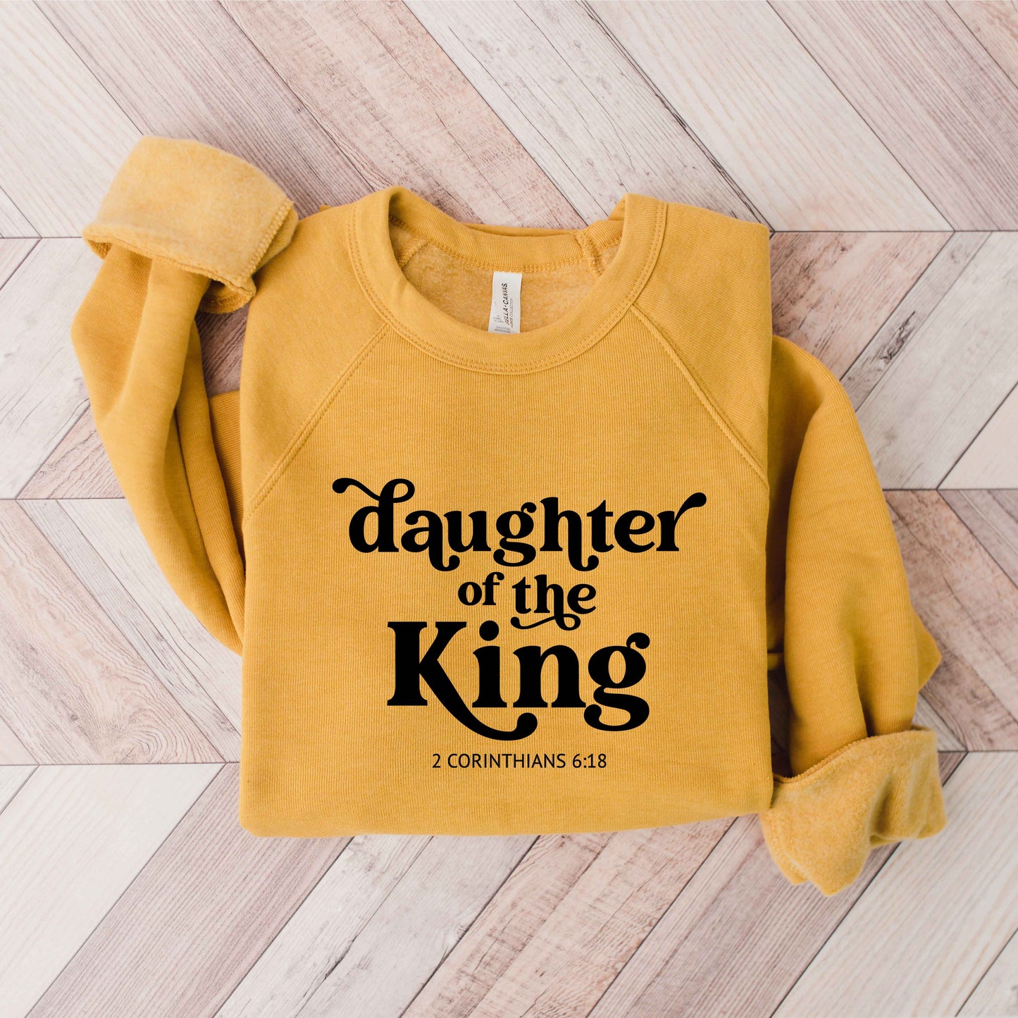 Daughter Of The King | Bella Canvas Premium Sweatshirt