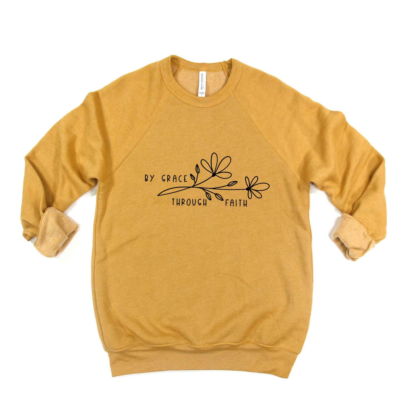 By Grace Through Faith Flowers |  Bella Canvas Premium Sweatshirt