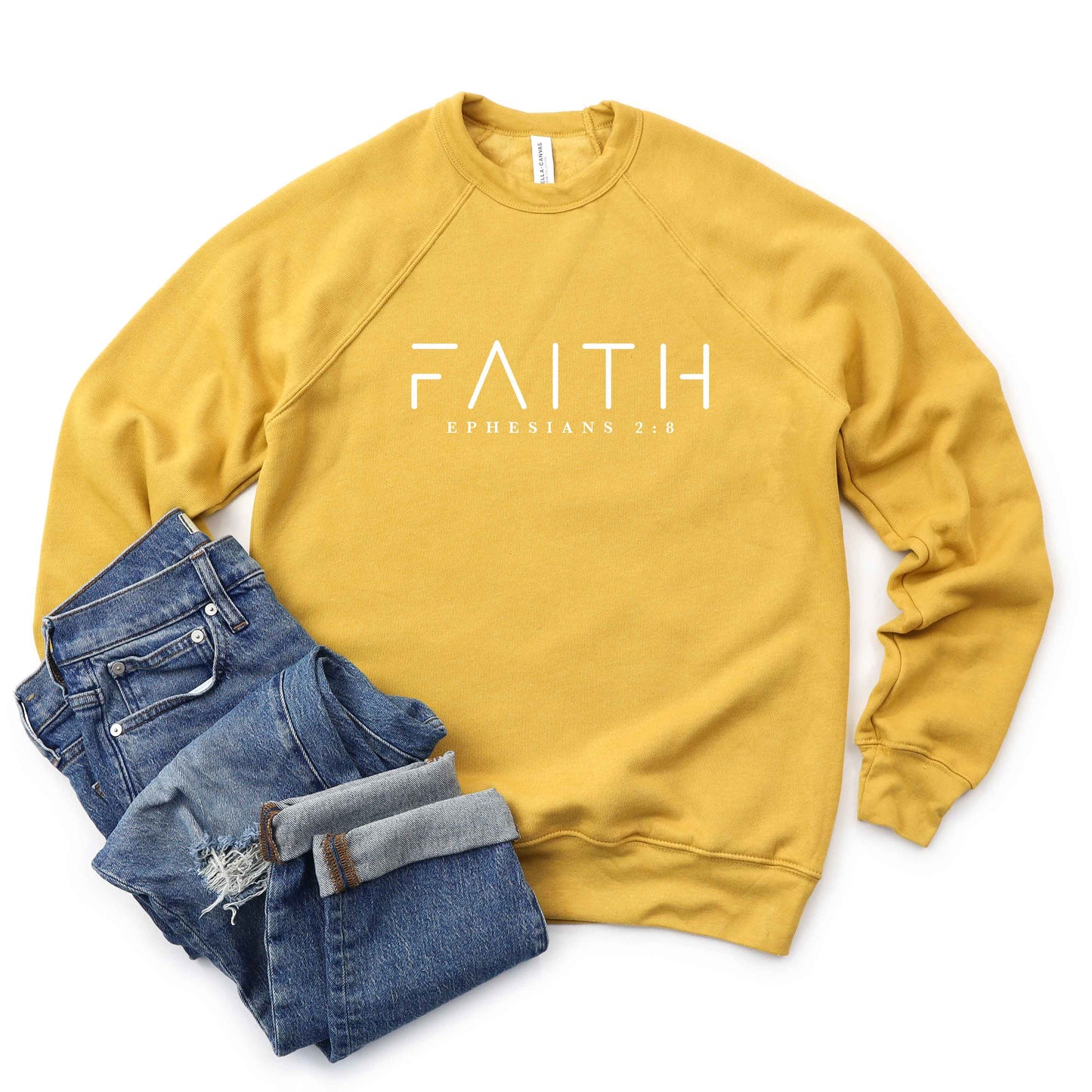 Faith | Bella Canvas Premium Sweatshirt