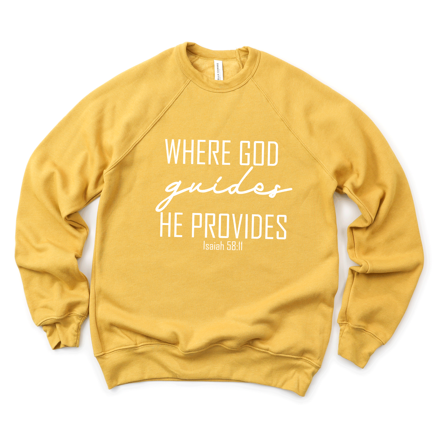 God Provides | Bella Canvas Premium Sweatshirt