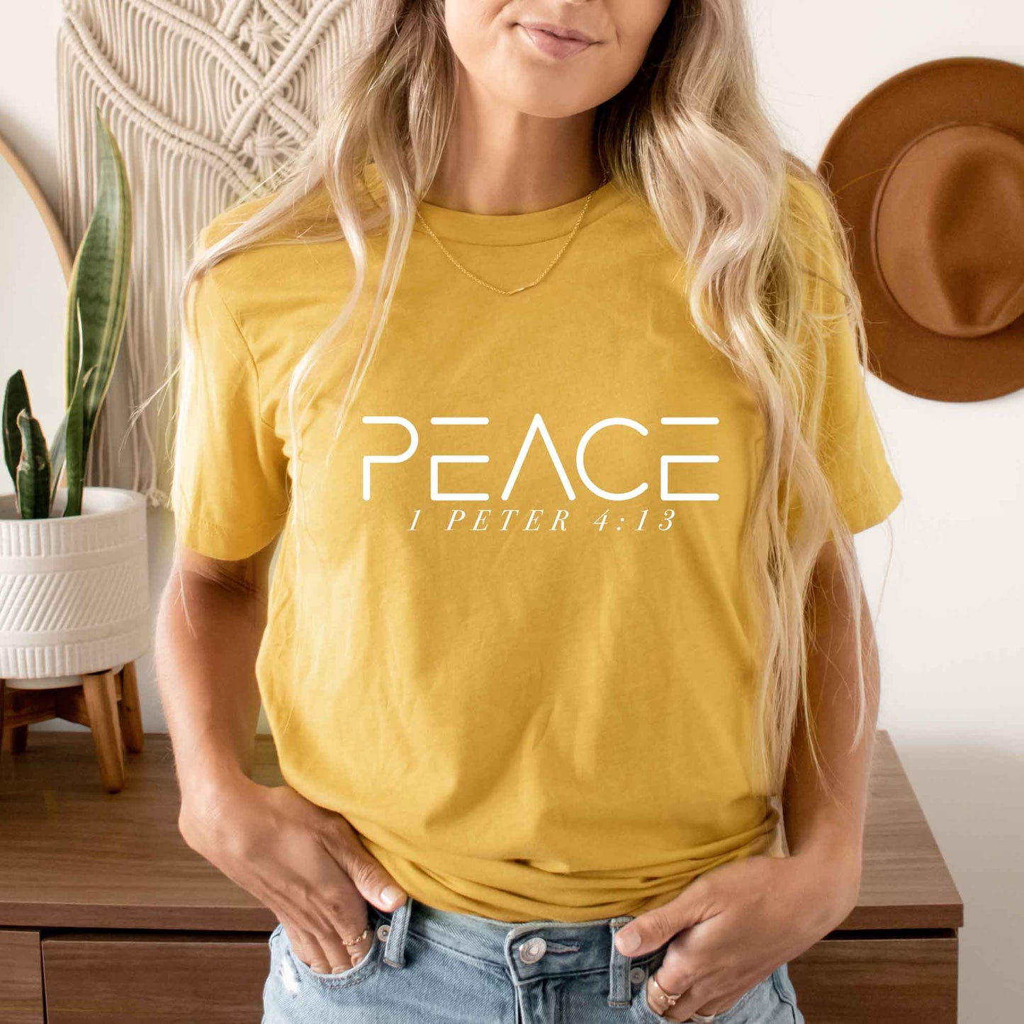 Peace | Short Sleeve Crew Neck