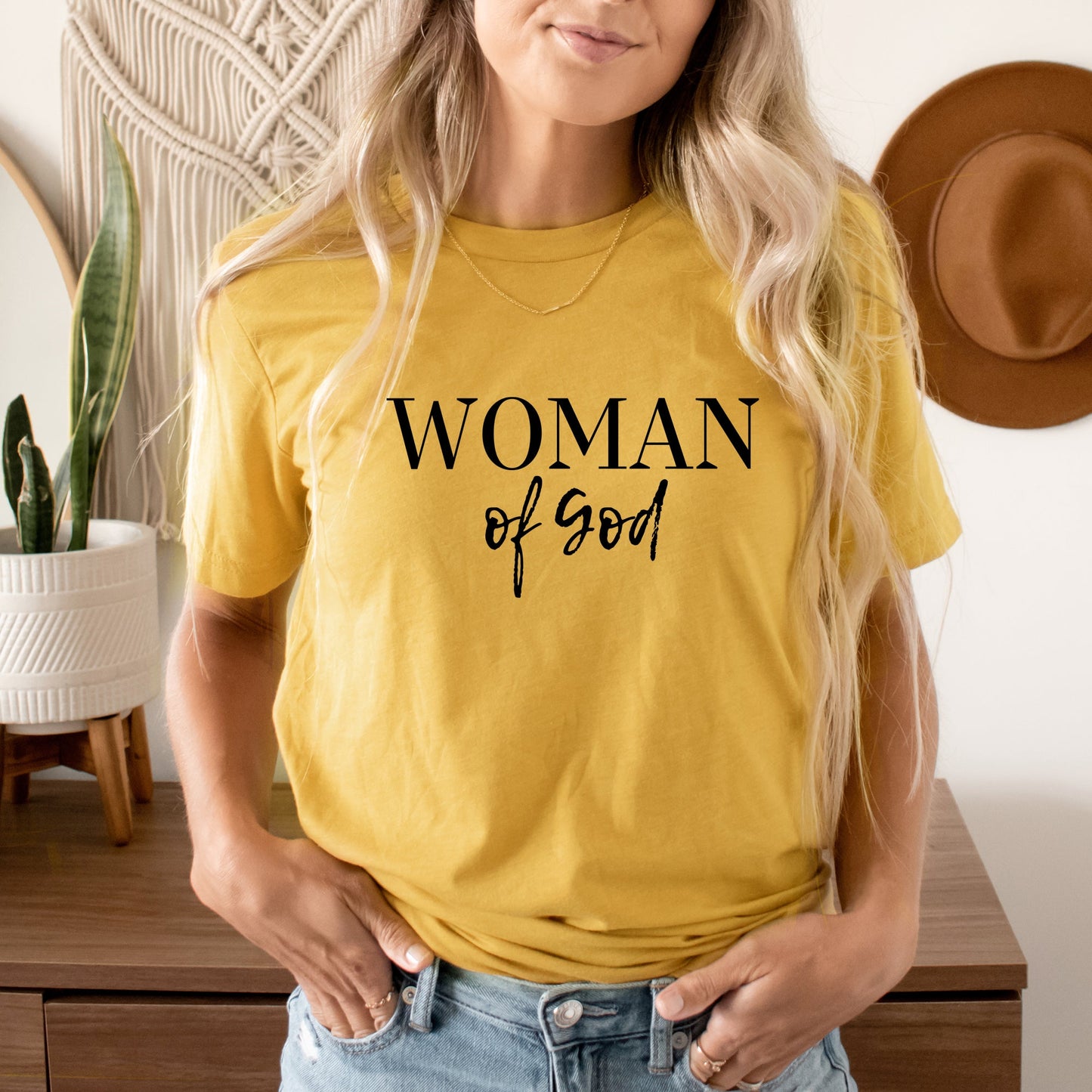 Woman Of God | Short Sleeve Crew Neck