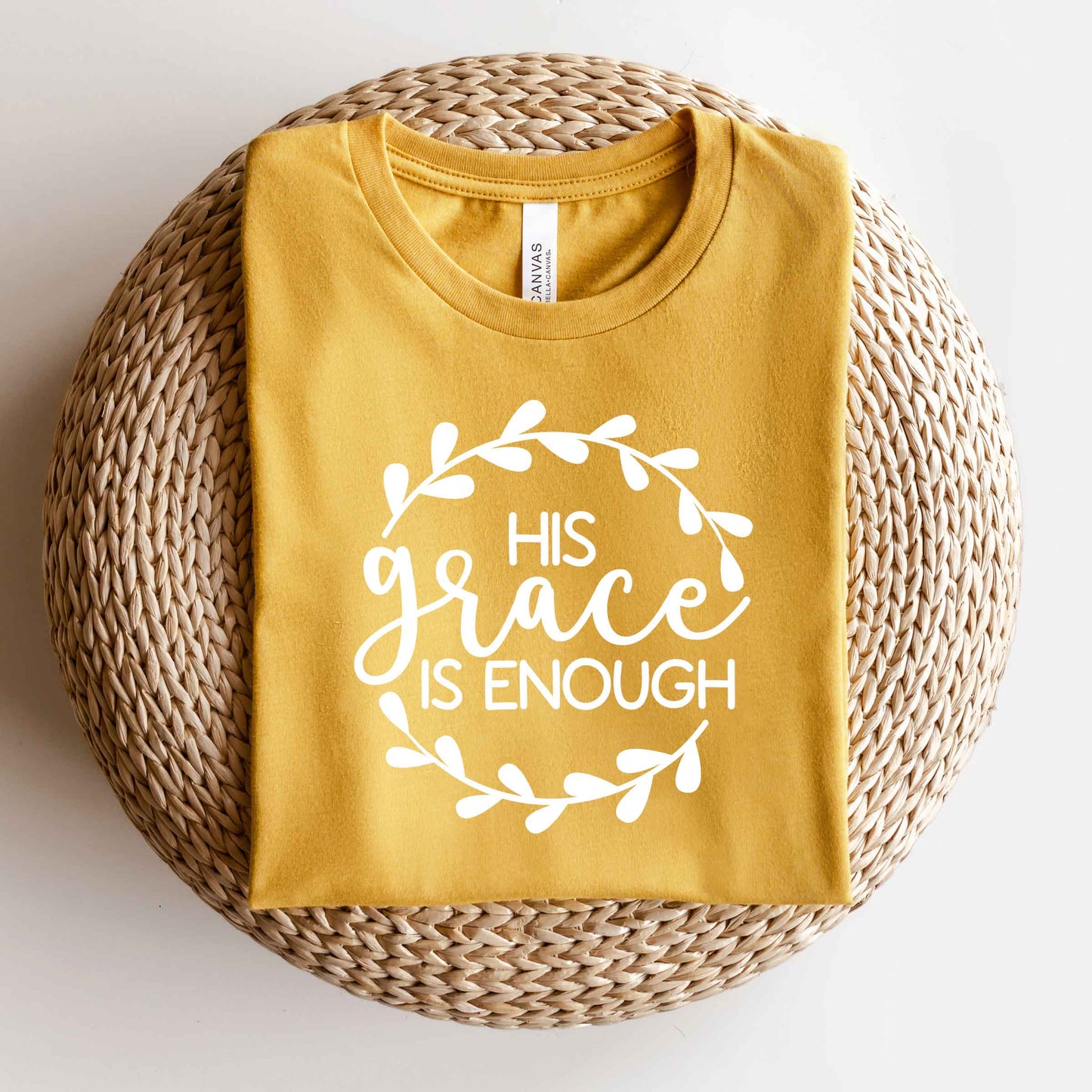 His Grace Is Enough | Short Sleeve Crew Neck