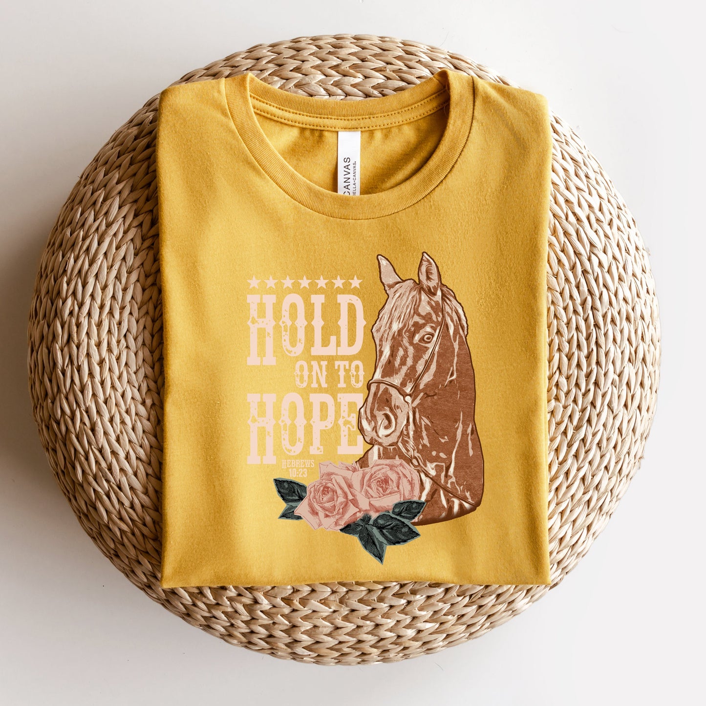 Hold On to Hope Horse | Short Sleeve Crew Neck