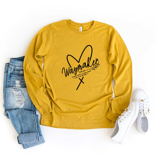 Waymaker Heart | Long Sleeve Crew Neck