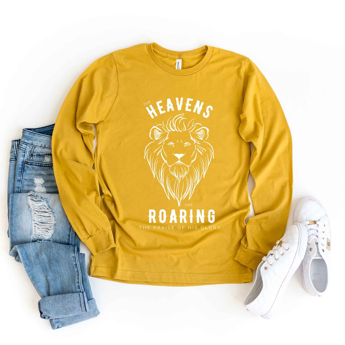 Heavens Are Roaring | Long Sleeve Crew Neck