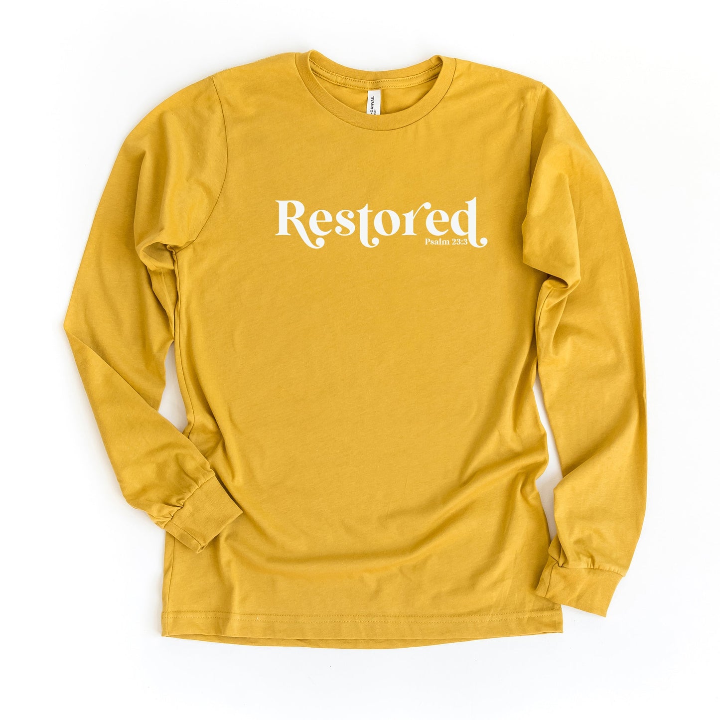 Restored Scripture | Long Sleeve Crew Neck