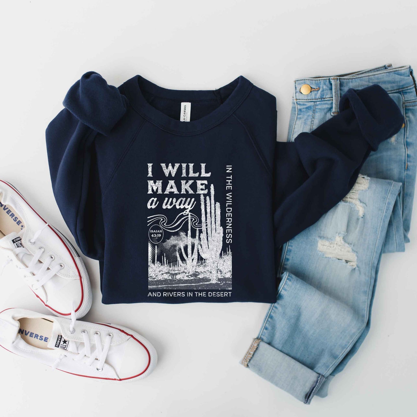 I Will Make A Way | Bella Canvas Premium Sweatshirt