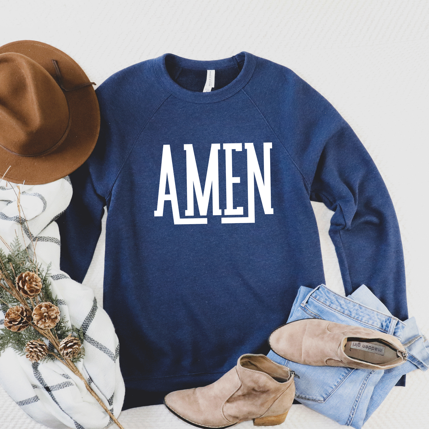 Amen | Bella Canvas Premium Sweatshirt