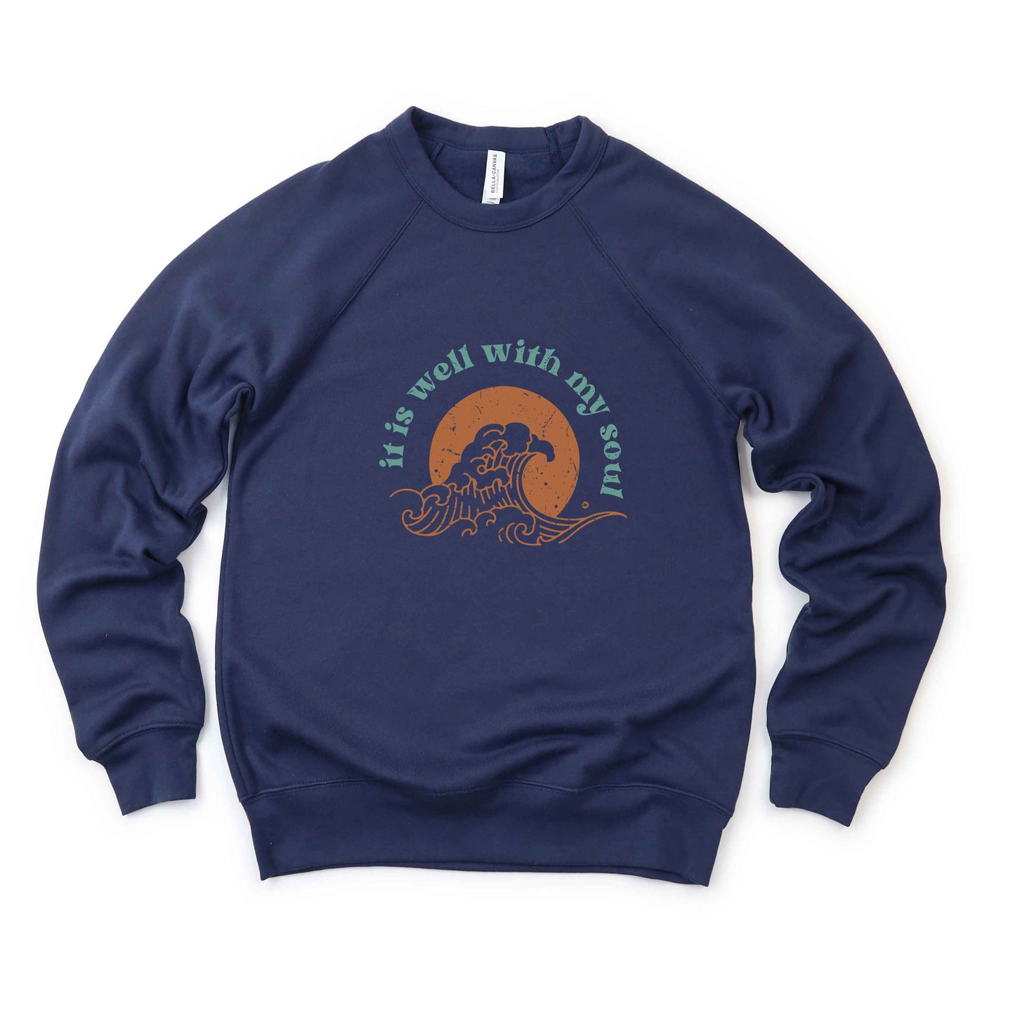 It Is Well Colorful | Bella Canvas Premium Sweatshirt