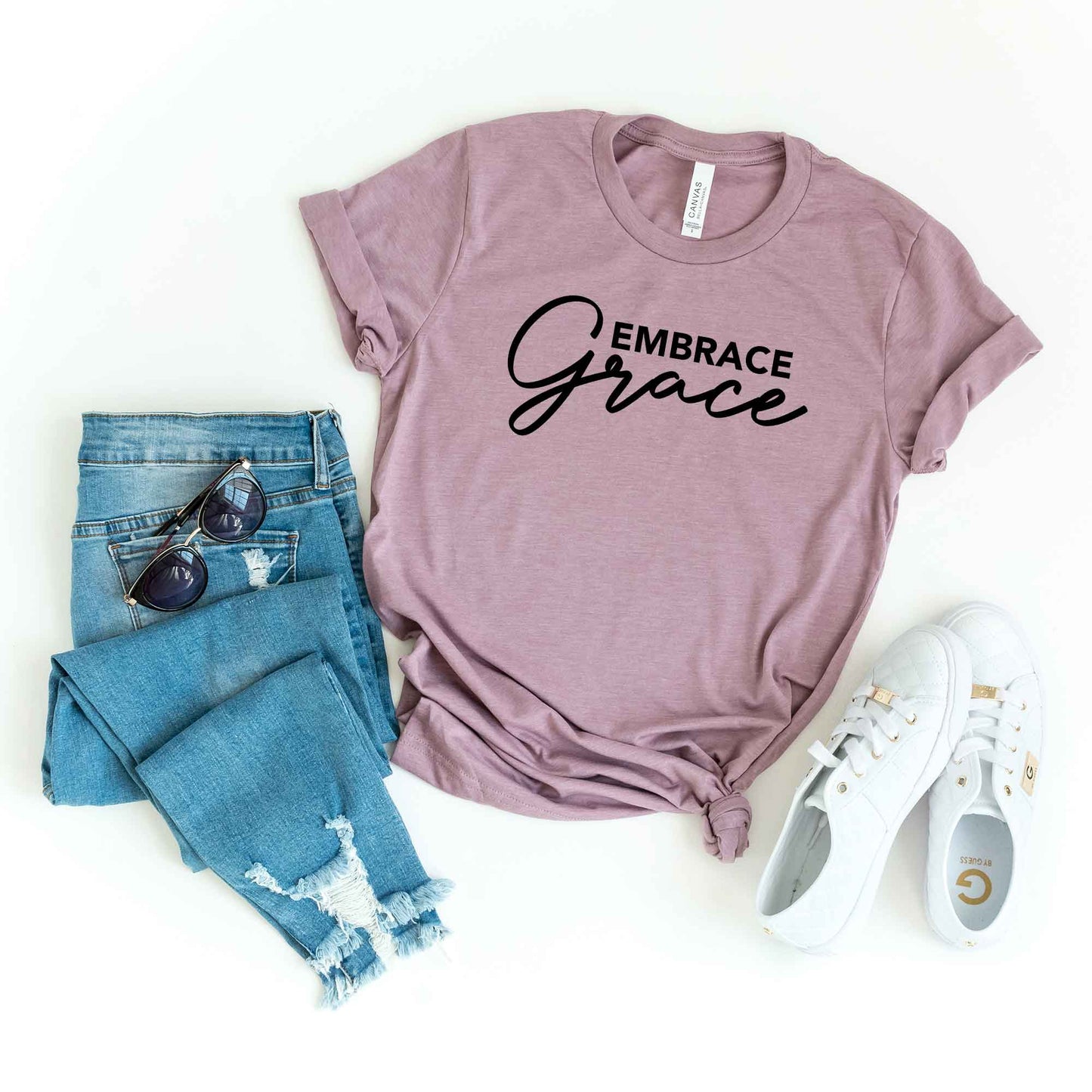 Embrace Grace | Short Sleeve Crew Neck