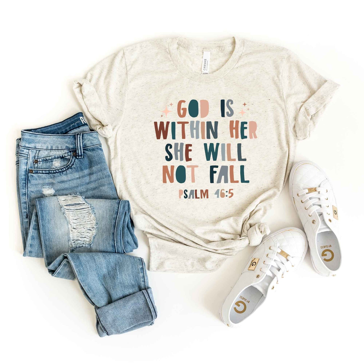 She Will Not Fall | Short Sleeve Crew Neck