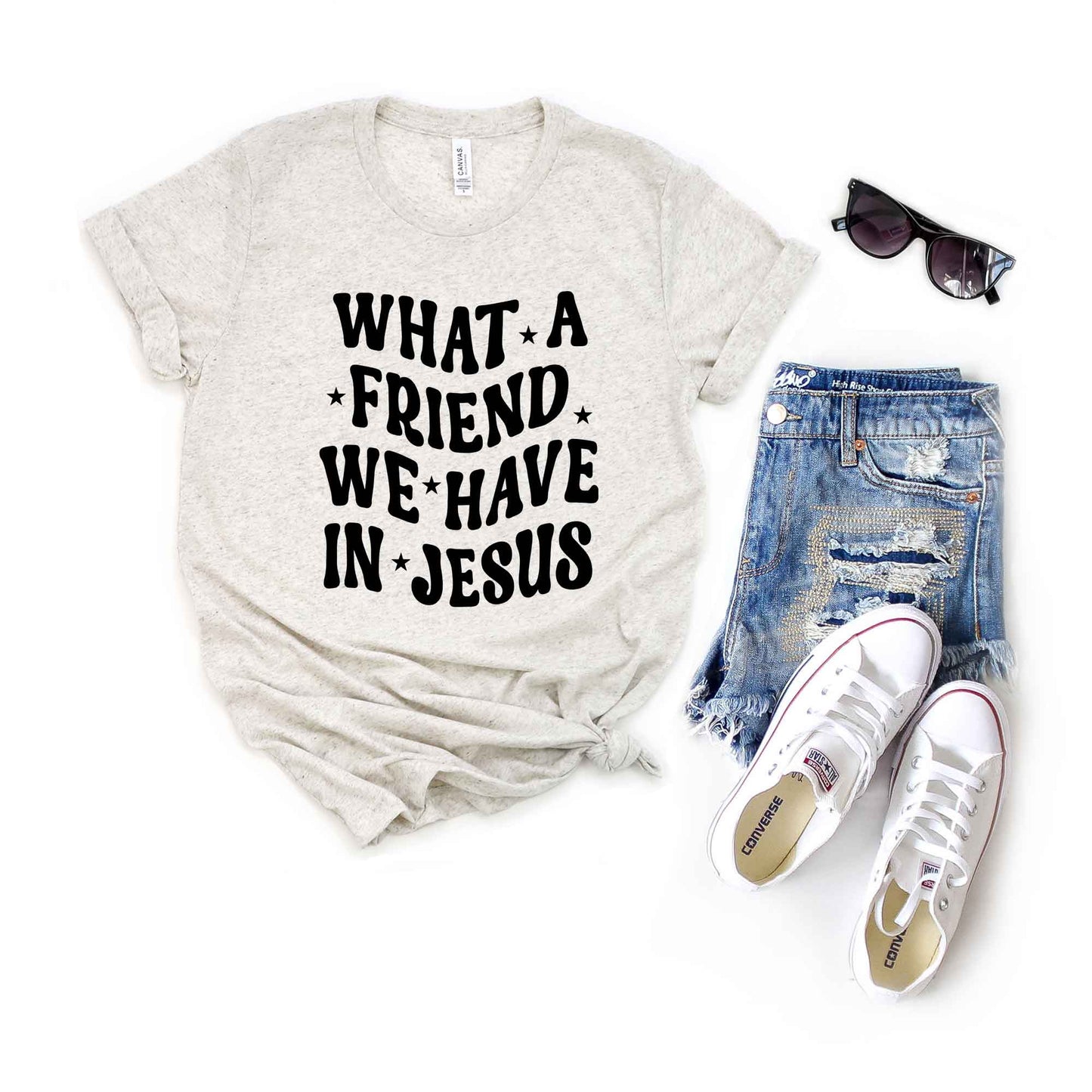 What A Friend We Have In Jesus | Short Sleeve Crew Neck