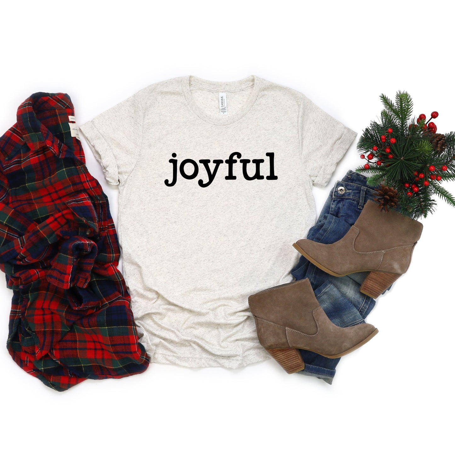 Joyful Bold | Short Sleeve Crew Neck