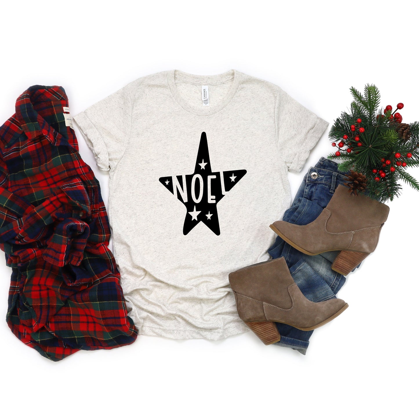 Noel Star | Short Sleeve Crew Neck