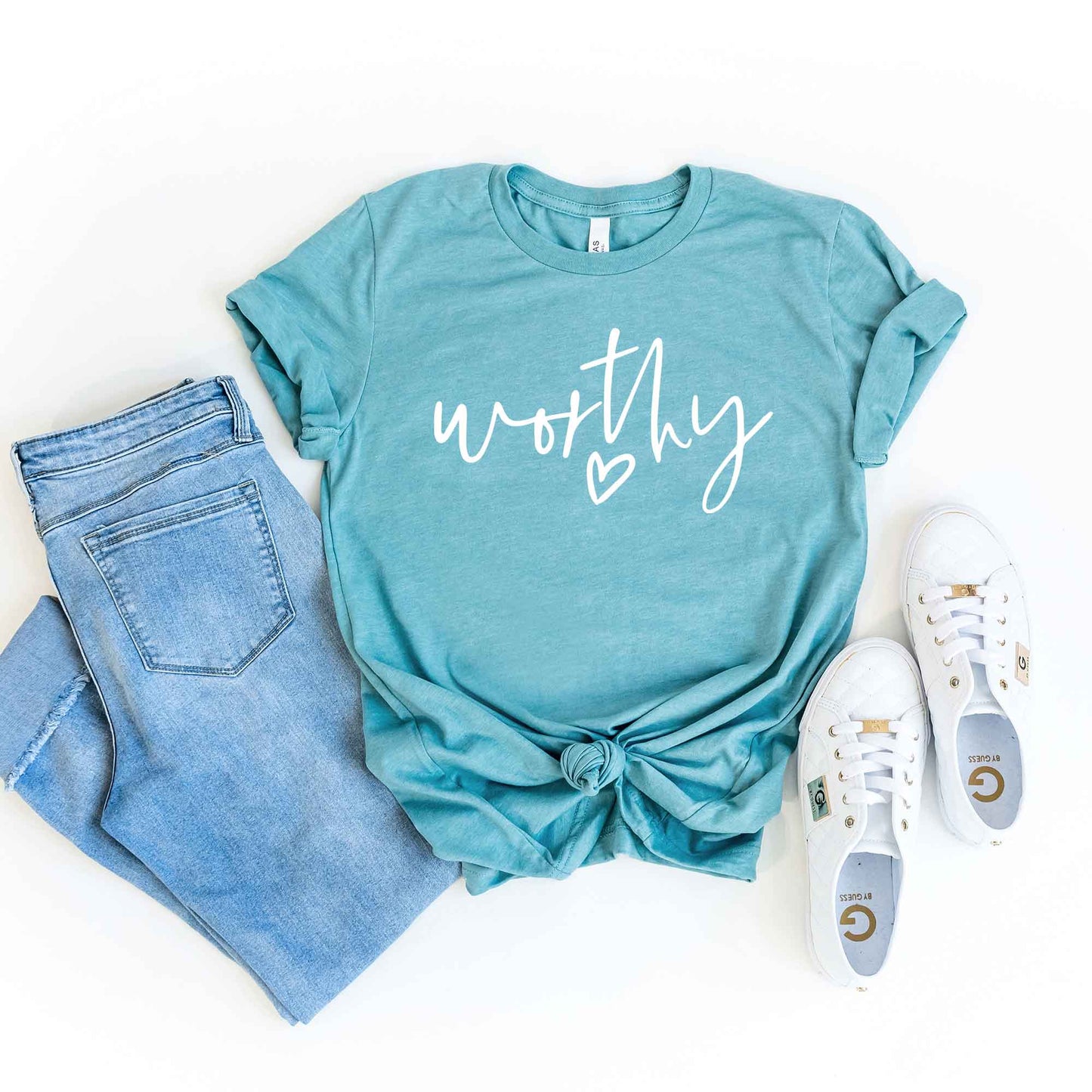 Worth Heart | Short Sleeve Crew Neck