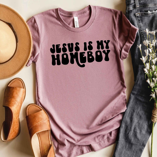 Jesus Is My Homeboy | Short Sleeve Crew Neck