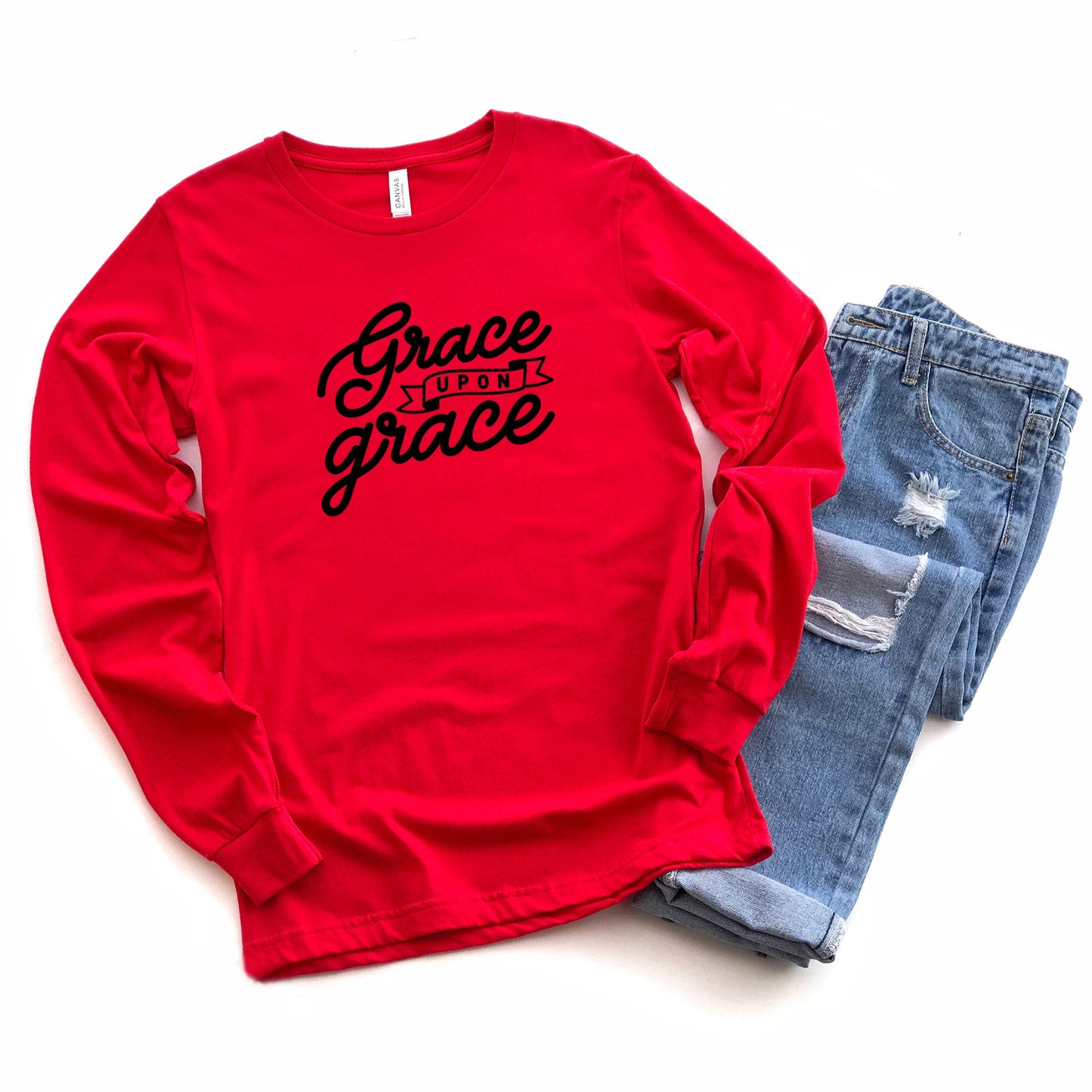 Grace Upon Grace | Long Sleeve Crew Neck