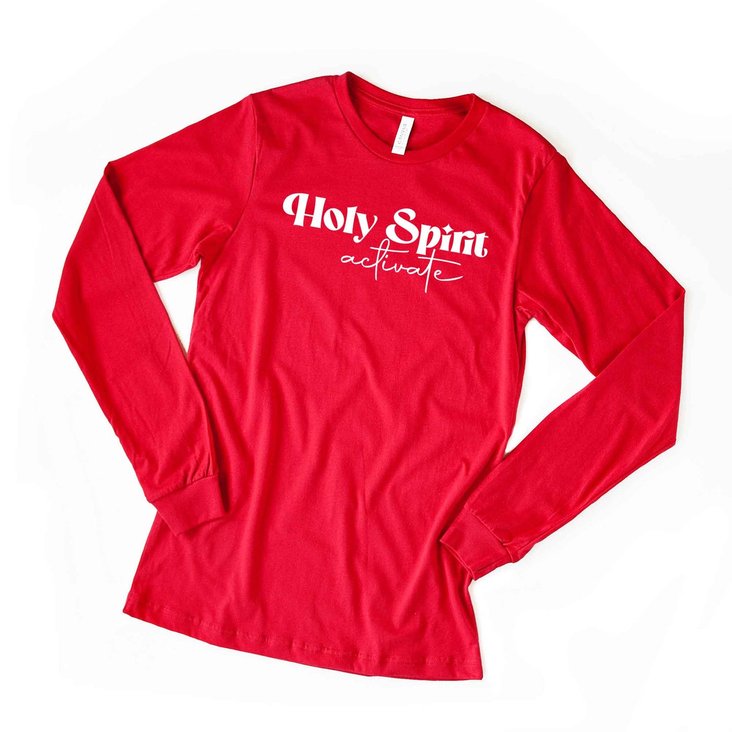 Holy Spirit Activate Star | Long Sleeve Crew Neck