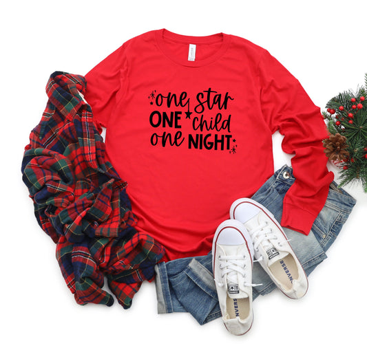 One Child Stars | Long Sleeve Crew Neck