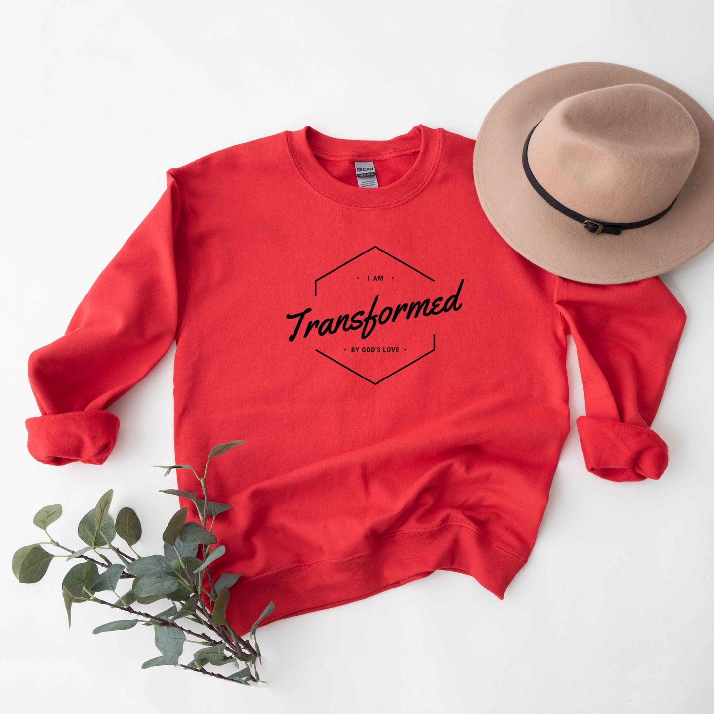 I Am Transformed By God's Love | Sweatshirt