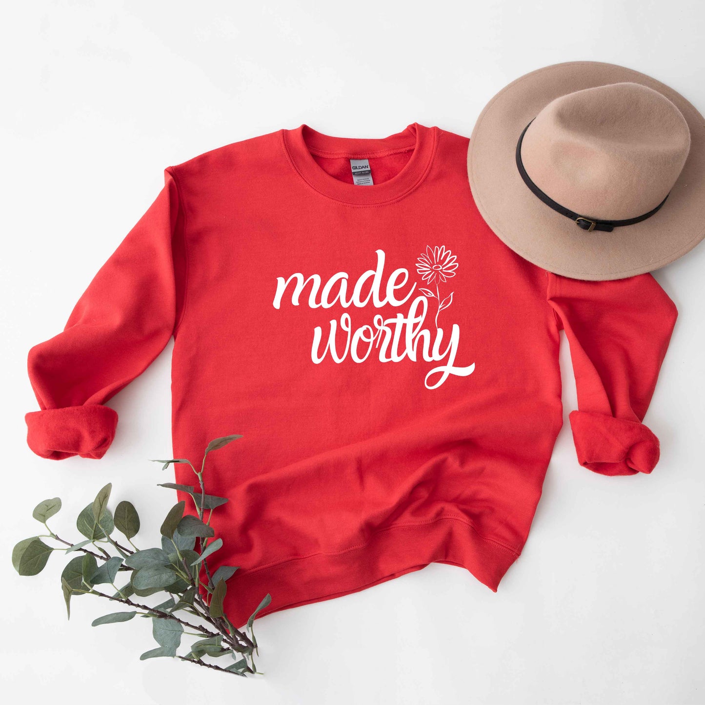 Made Worthy Flower | Sweatshirt