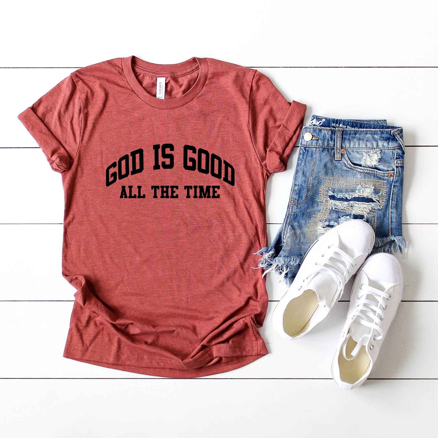 God Is Good All The Time | Short Sleeve Crew Neck