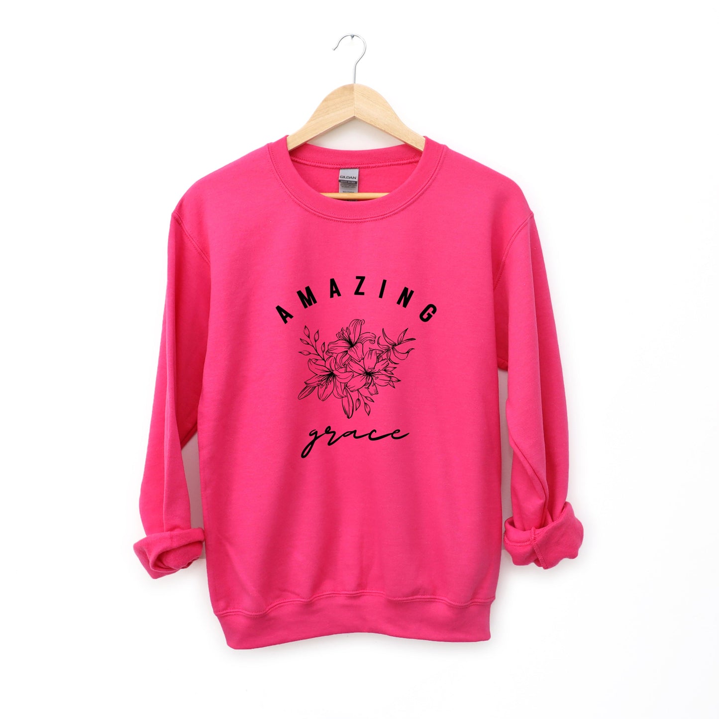 Floral Amazing Grace | Sweatshirt