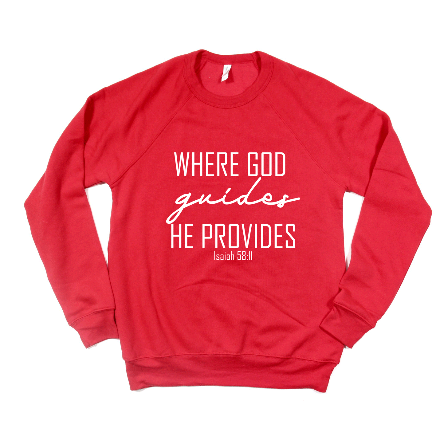 God Provides | Bella Canvas Premium Sweatshirt