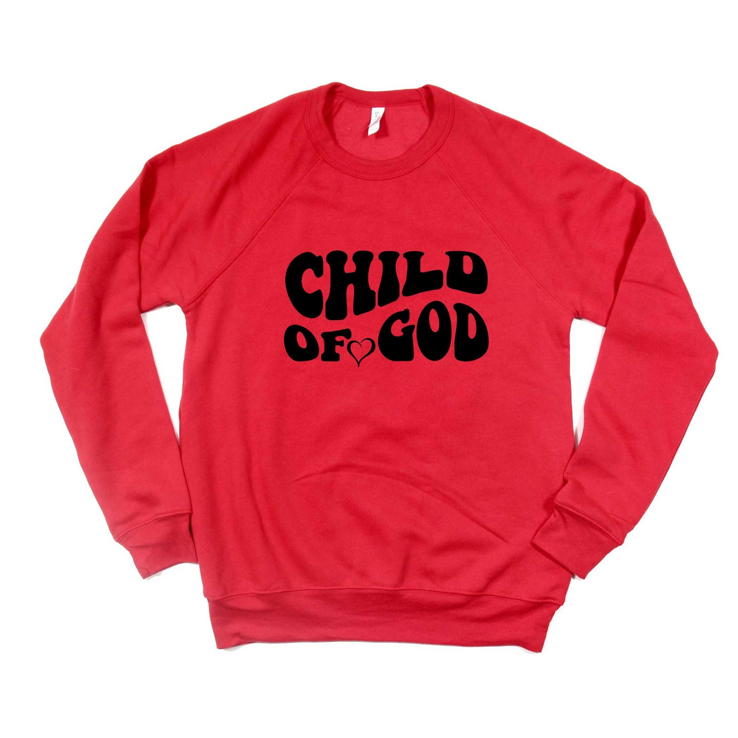 Child Of God Heart | Bella Canvas Premium Sweatshirt