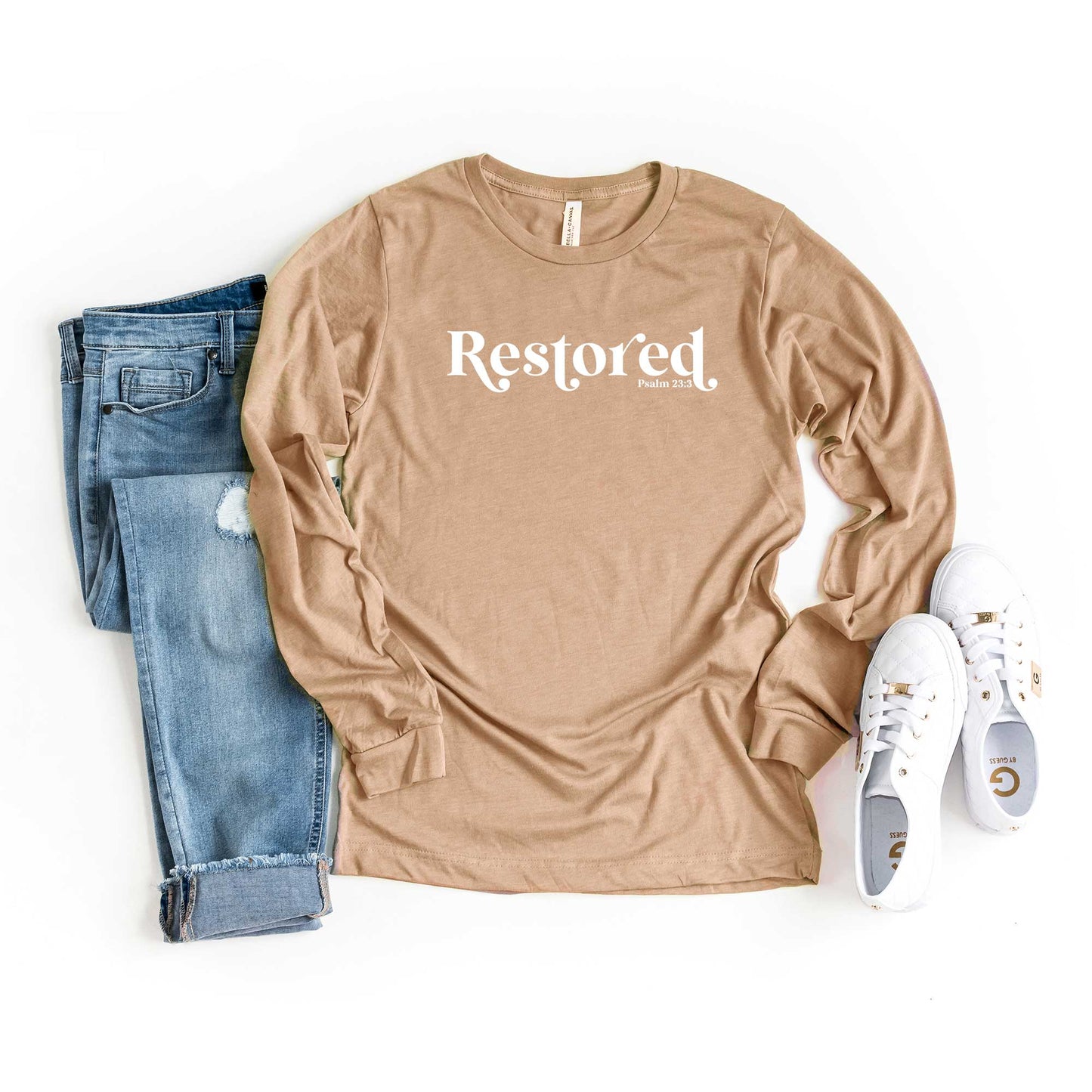 Restored Scripture | Long Sleeve Crew Neck