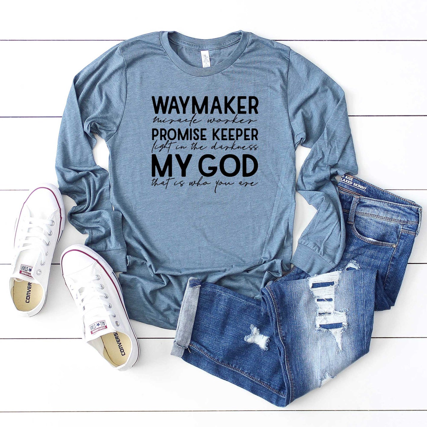 Waymaker Miracle Worker | Long Sleeve Crew Neck