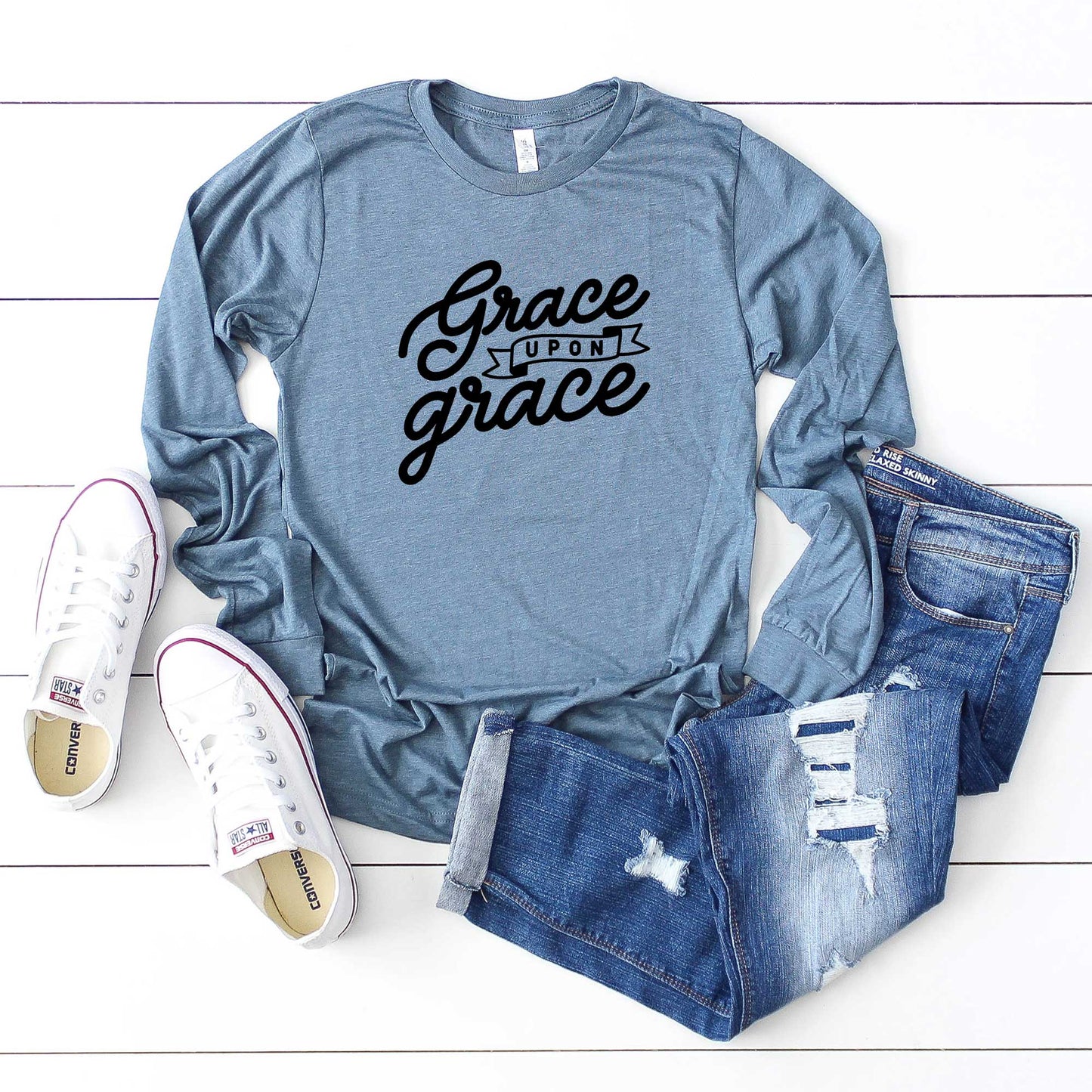 Grace Upon Grace | Long Sleeve Crew Neck