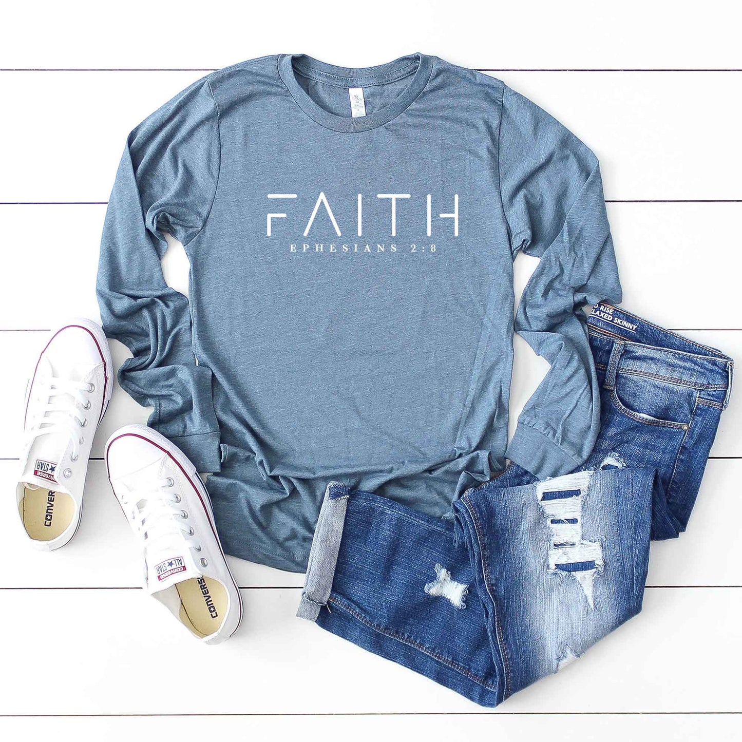 Faith | Long Sleeve Crew Neck