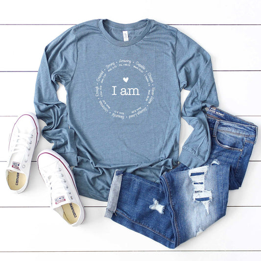 I Am Circle | Long Sleeve Crew Neck