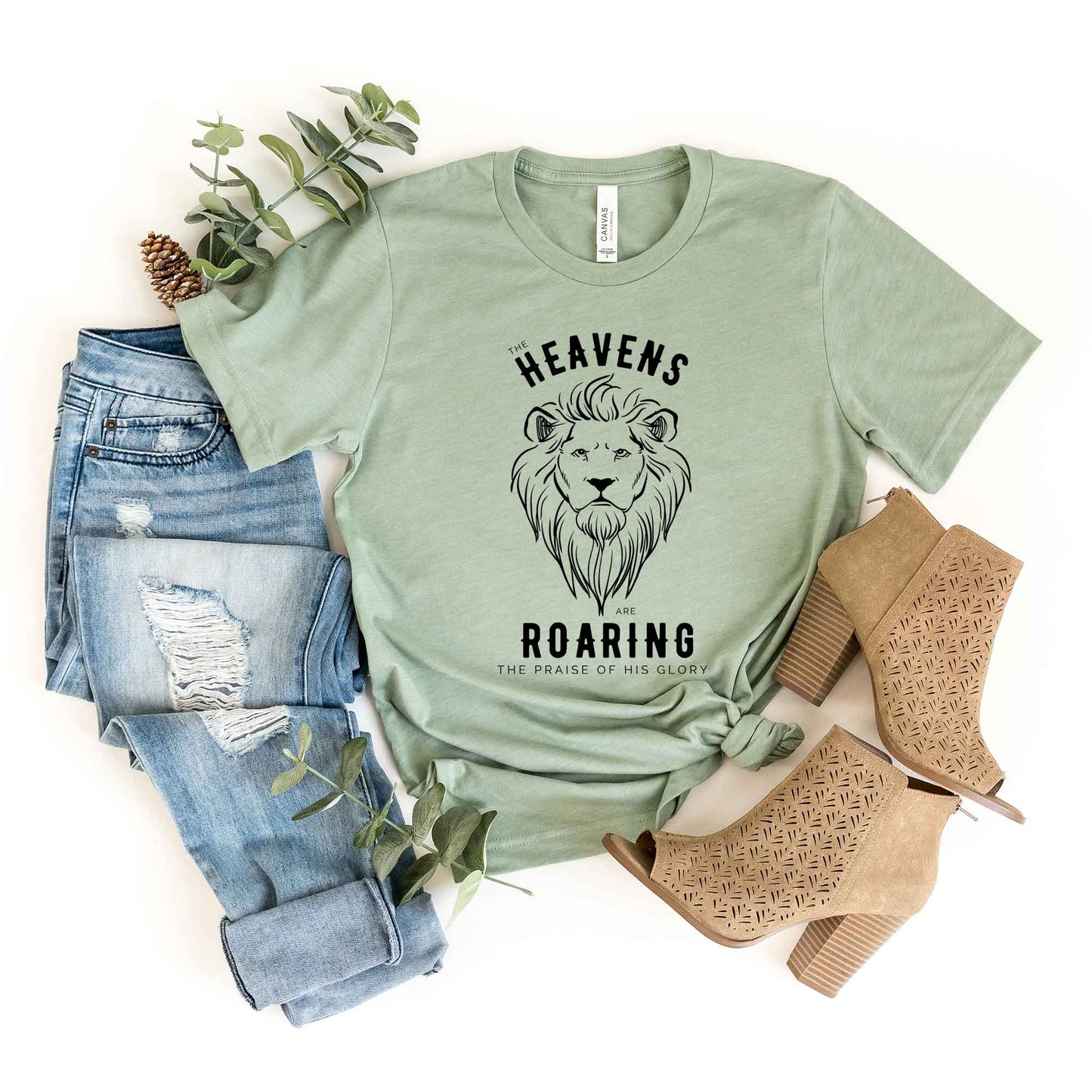 Heavens Are Roaring | Short Sleeve Crew Neck