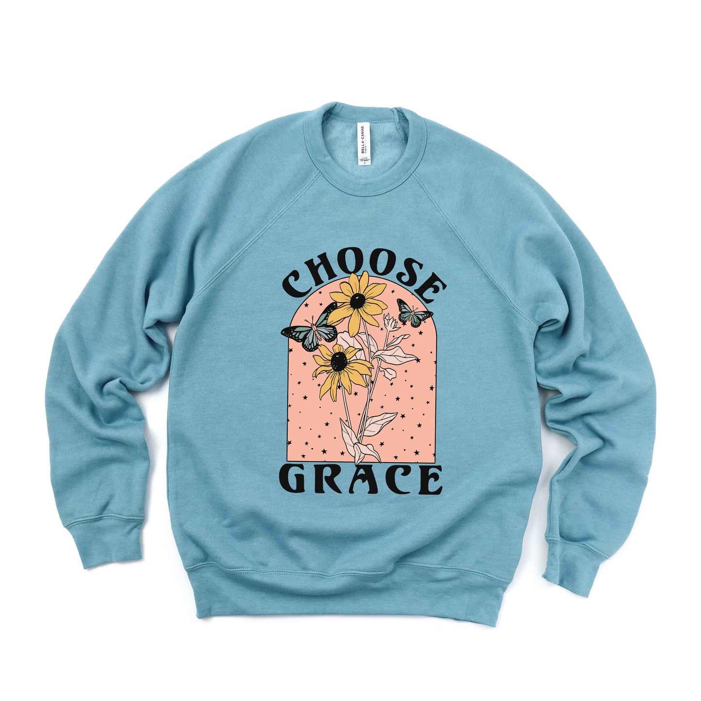 Choose Grace | Bella Canvas Premium Sweatshirt