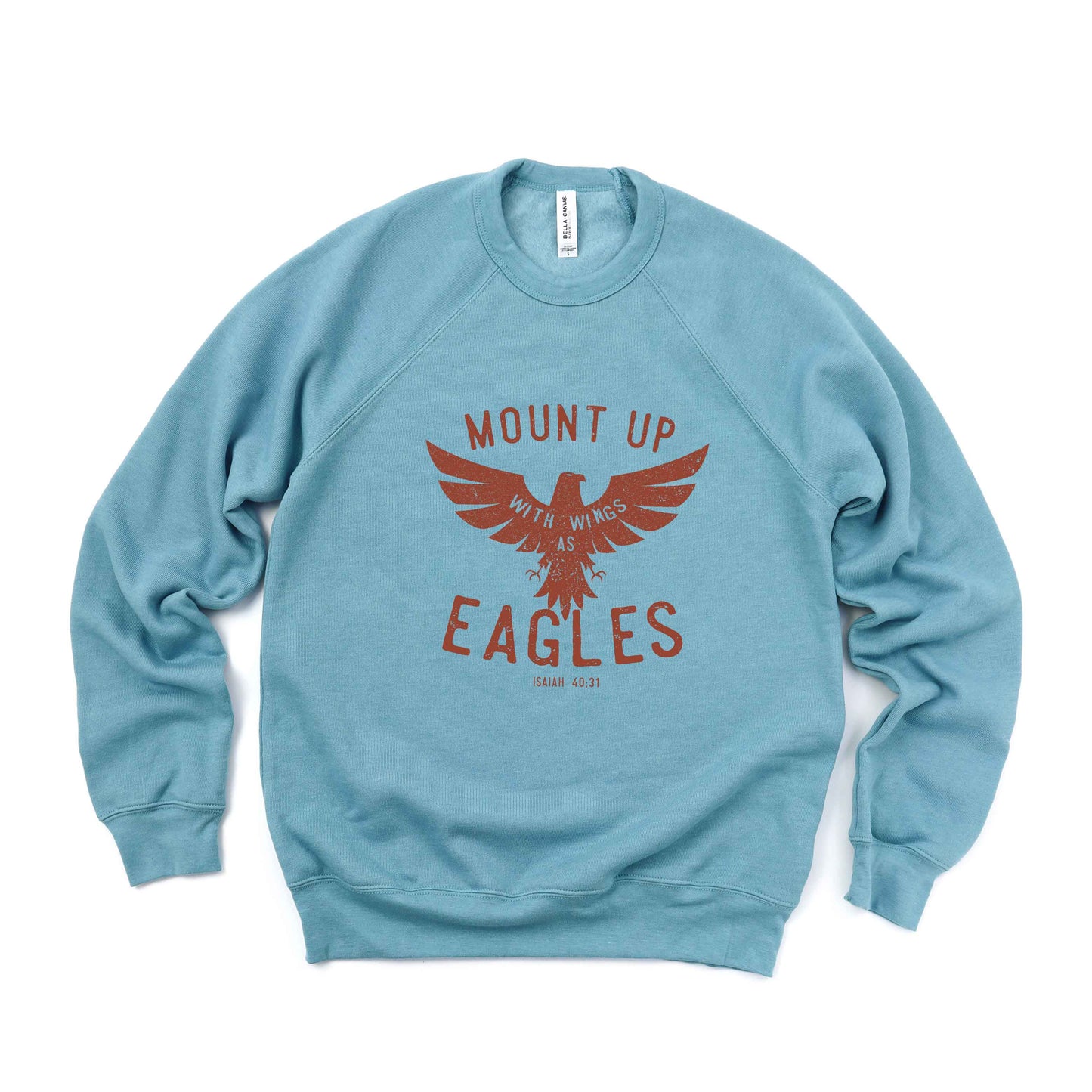 Wings As Eagles | Bella Canvas Premium Sweatshirt