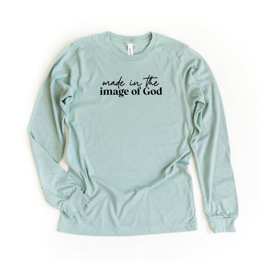 Made In The Image Of God | Long Sleeve Crew Neck